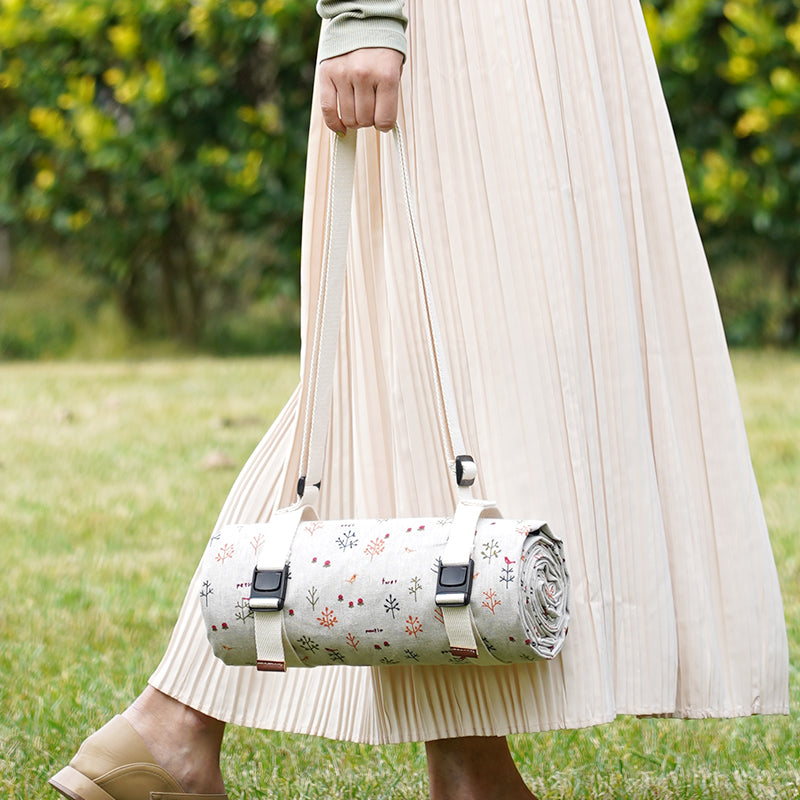 Large Picnic Blankets with Waterproof Backing
