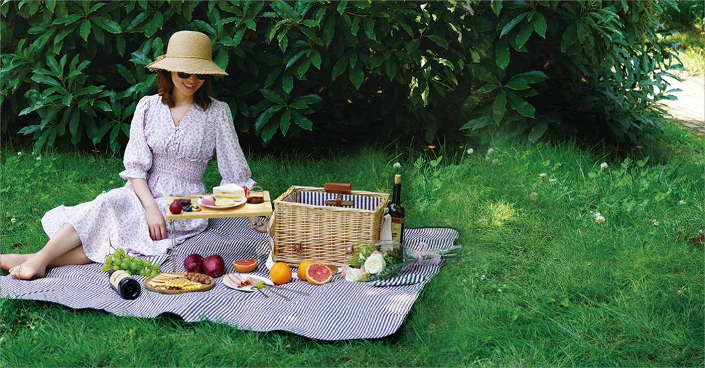 Happysnow Wicker Picknickmand In Land Huis Met Deksel En Liner Voor Picknicks Feestjes Barbecue Avonden 663137108 Happysnow Wicker Picknickmand In Land Huis Met Deksel En Liner Voor Picknicks Feestjes Barbecue Avonden 663137108