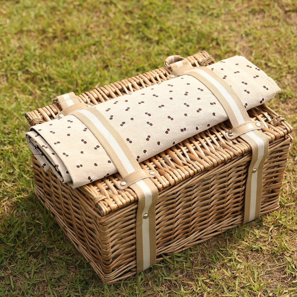 Willow Picnic Basket Set for 2 Persons