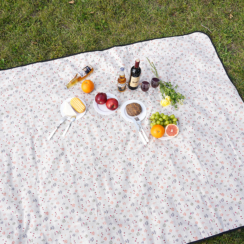 Large white 2024 picnic blanket