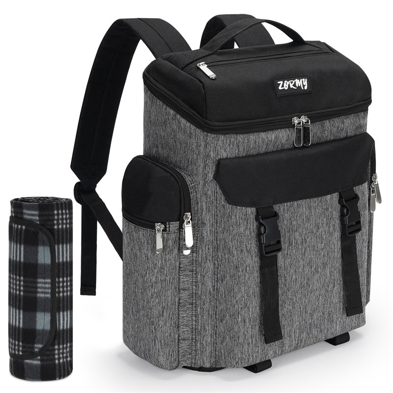 Insulated Backpack with Leak-Proof Cooler